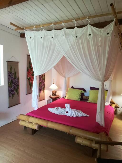 Bungalow Atypique Ti Bambou A 500M De La Plage แซนต์-อาน ภายนอก รูปภาพ
