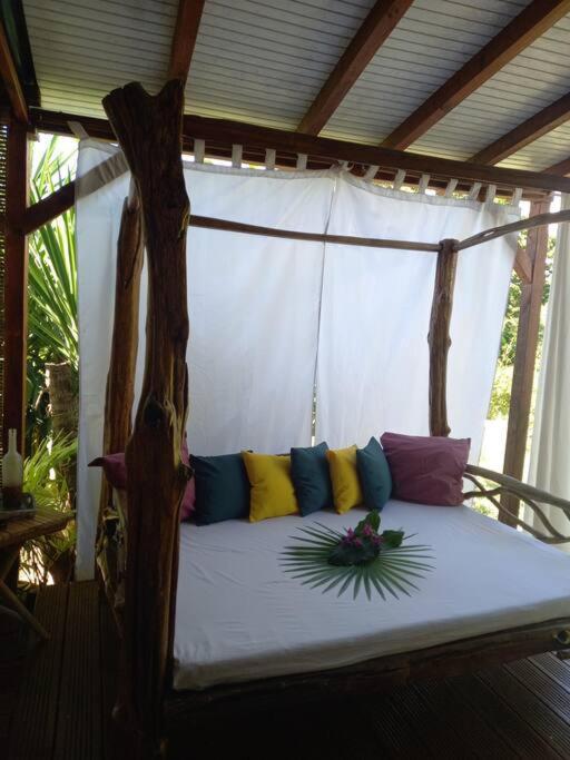 Bungalow Atypique Ti Bambou A 500M De La Plage แซนต์-อาน ภายนอก รูปภาพ