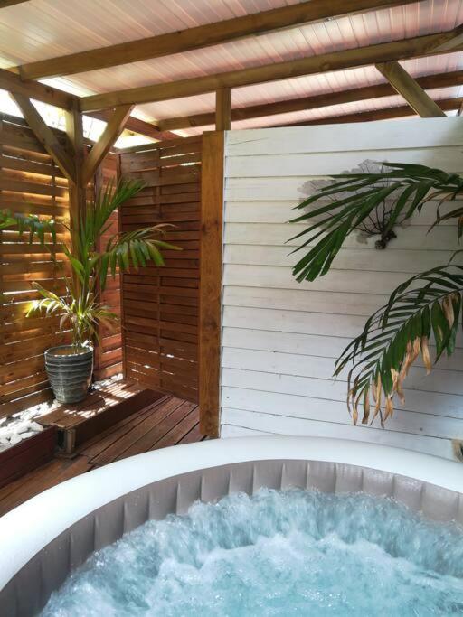 Bungalow Atypique Ti Bambou A 500M De La Plage แซนต์-อาน ภายนอก รูปภาพ