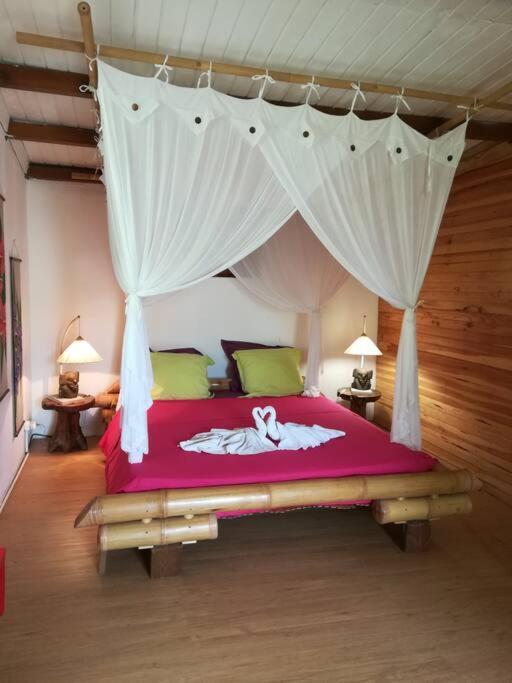 Bungalow Atypique Ti Bambou A 500M De La Plage แซนต์-อาน ภายนอก รูปภาพ